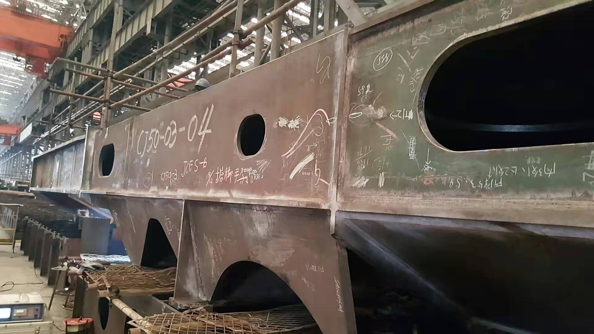 推进器振动消应力处理